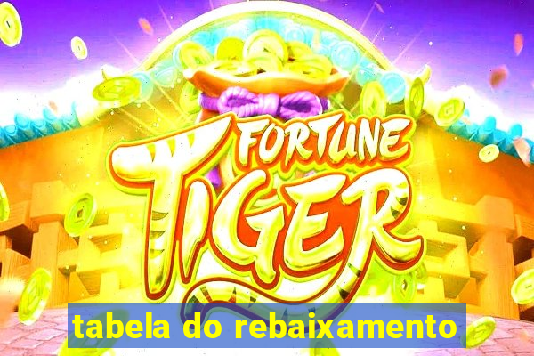 tabela do rebaixamento